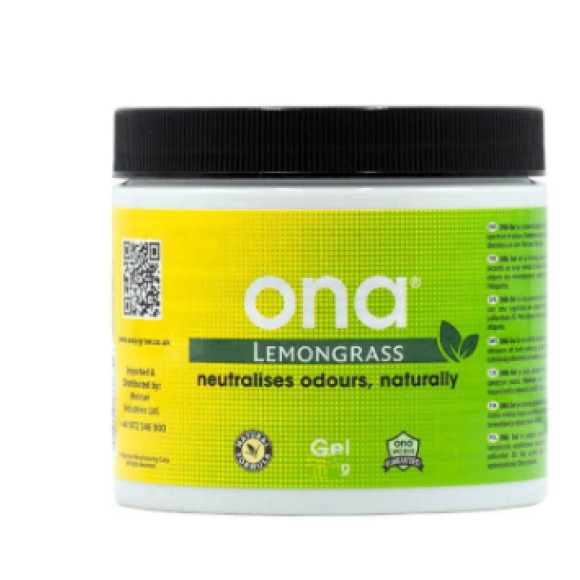 ONA Gel LEMONGRASS 400g