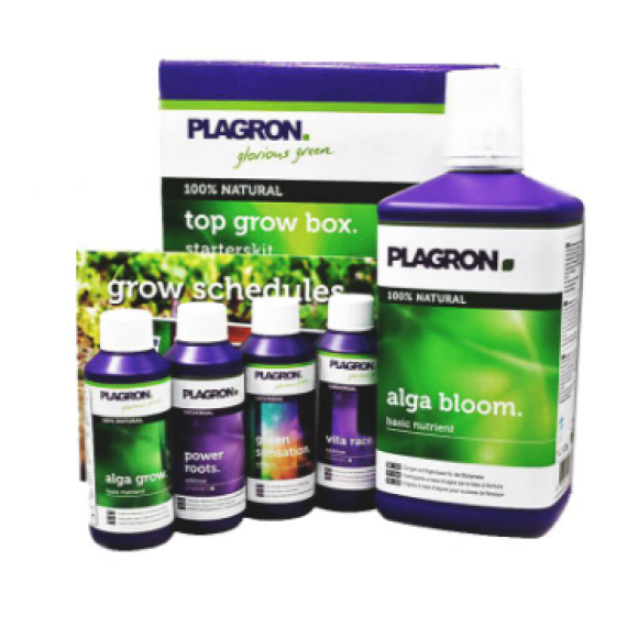 Комплект удобрений PLAGRON Top Grow Box 100% Bio