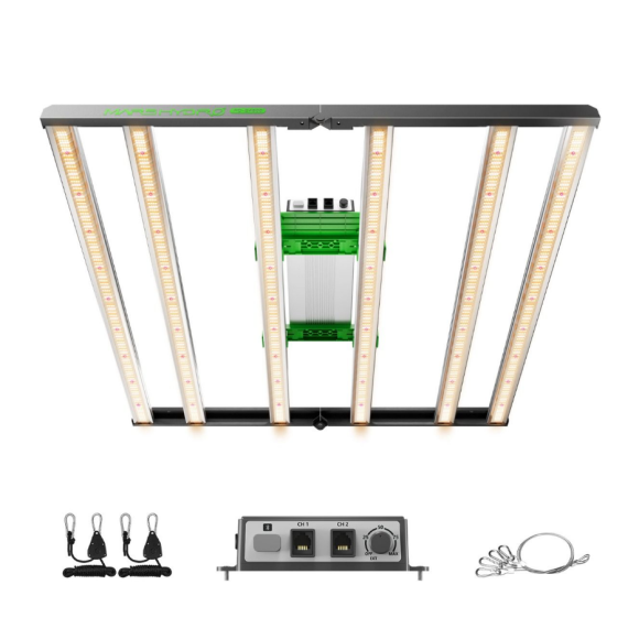 Світлодіодний світильник для вирощування Mars Hydro Smart Dimmable FC-E4800 Bridgelux 480W + повний спектр для великих площ