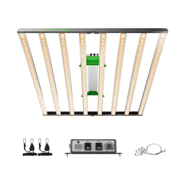 Світлодіодний світильник для вирощування Mars Hydro Smart Dimmable FC-E1000W CO2 Plus + повний спектр для комерційного гровінгу