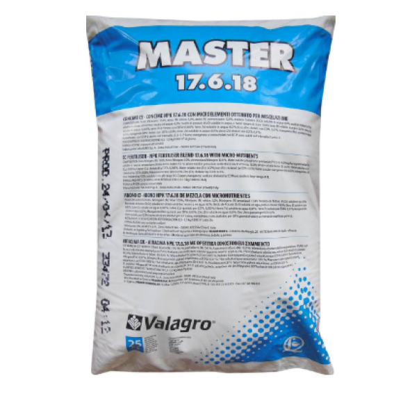 Мінеральне добриво Valagro Master 17.6.18 (500g власне фасування)