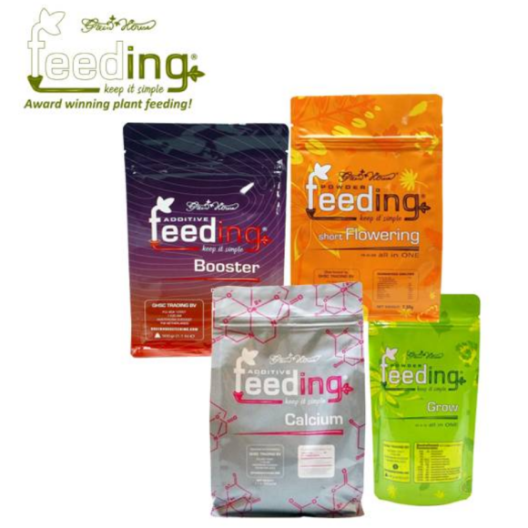 Комплект добрив на весь цикл Powder feeding Short Flowering L