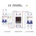 Реле напряжения DIN Taxnell с двойным дисплеем 40A 230V