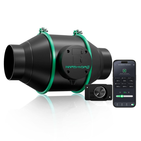 2025 Mars Hydro iFresh 100мм Smart Inline Duct Fan