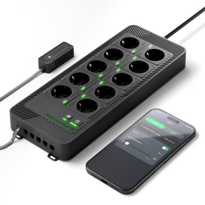 Mars Hydro iHub Pro — розумний хаб на 10 розеток для гроуруму